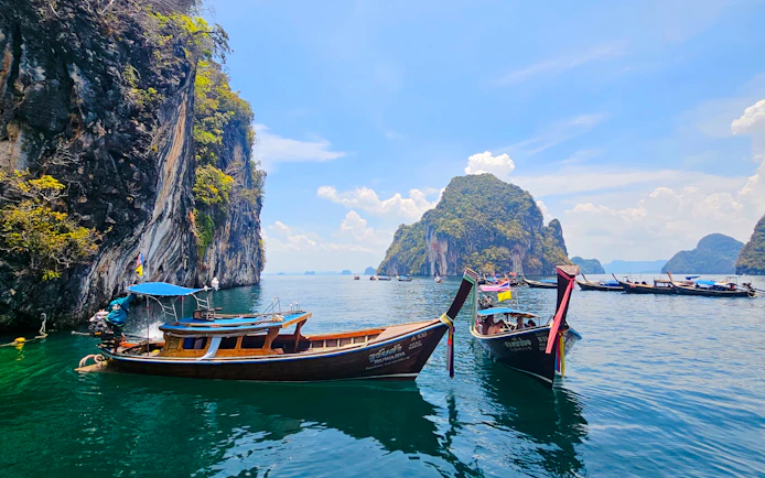 Krabi Private Longtail Boat Island-Hopping Tour from Ao Nang