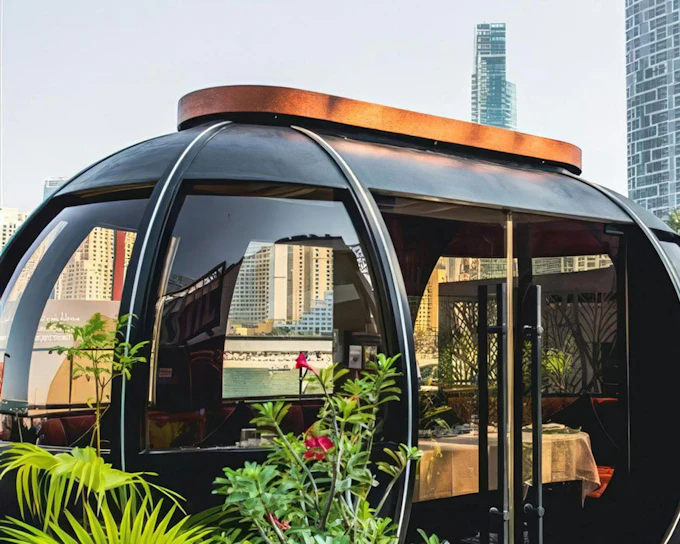 The Pods Dubai: 4-Course Pan-Asian Dining Experience