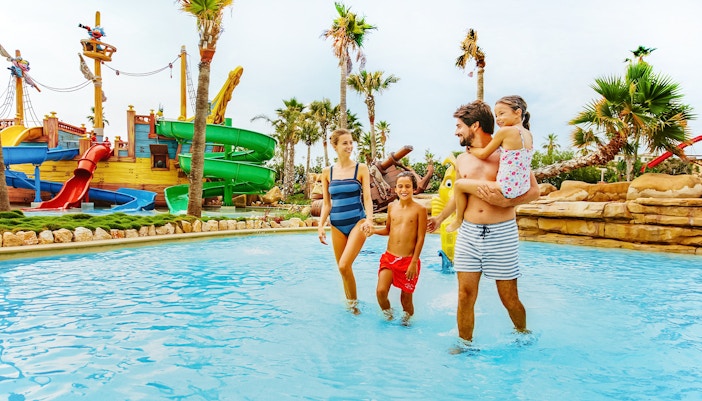 El Río Loco PortAventura World map