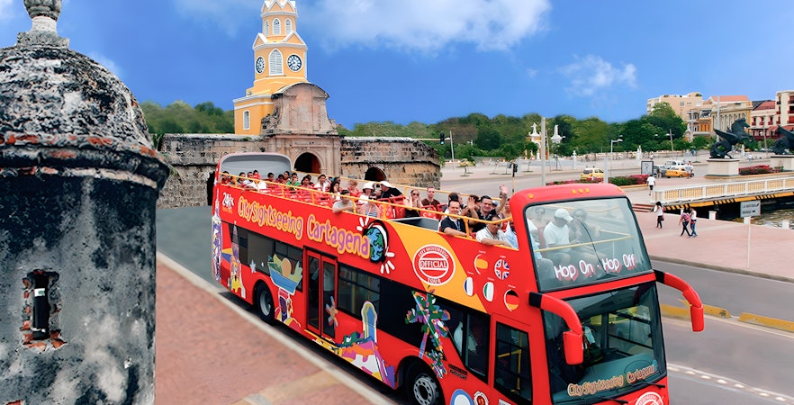Ingressos para o City Sightseeing Cartagena Hop-on Hop-off