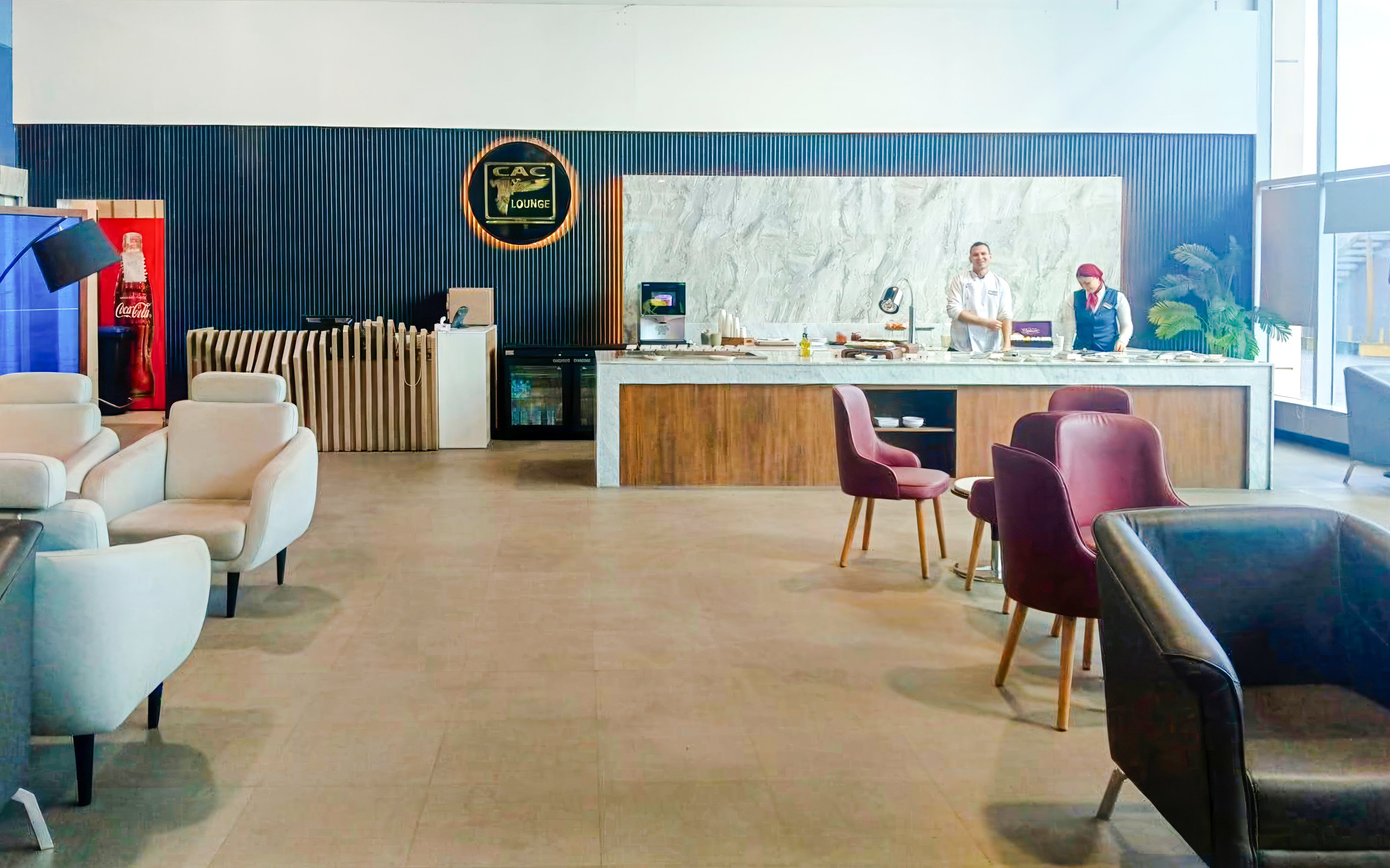 salon plaza premium à l'aéroport du caire (terminal 3 saisonnier)-2