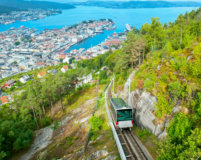 Bergen: Floibanen Funicular Round-Trip Tickets (Product 52677)