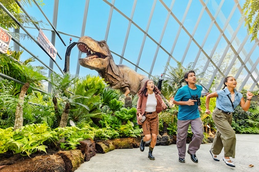 Gardens by the Bay Tickets: Cloud Forest (Jurassic World Experience) + Flower Dome + Supertree Observatory