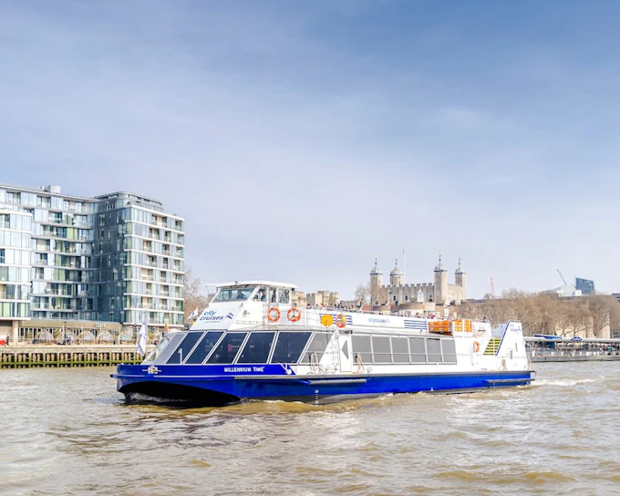 Thames Sightseeing Cruise with Flexible Time and Departure Pier