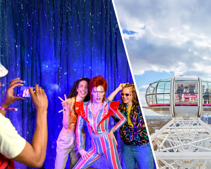 Combo: Madame Tussauds + London Eye Tickets