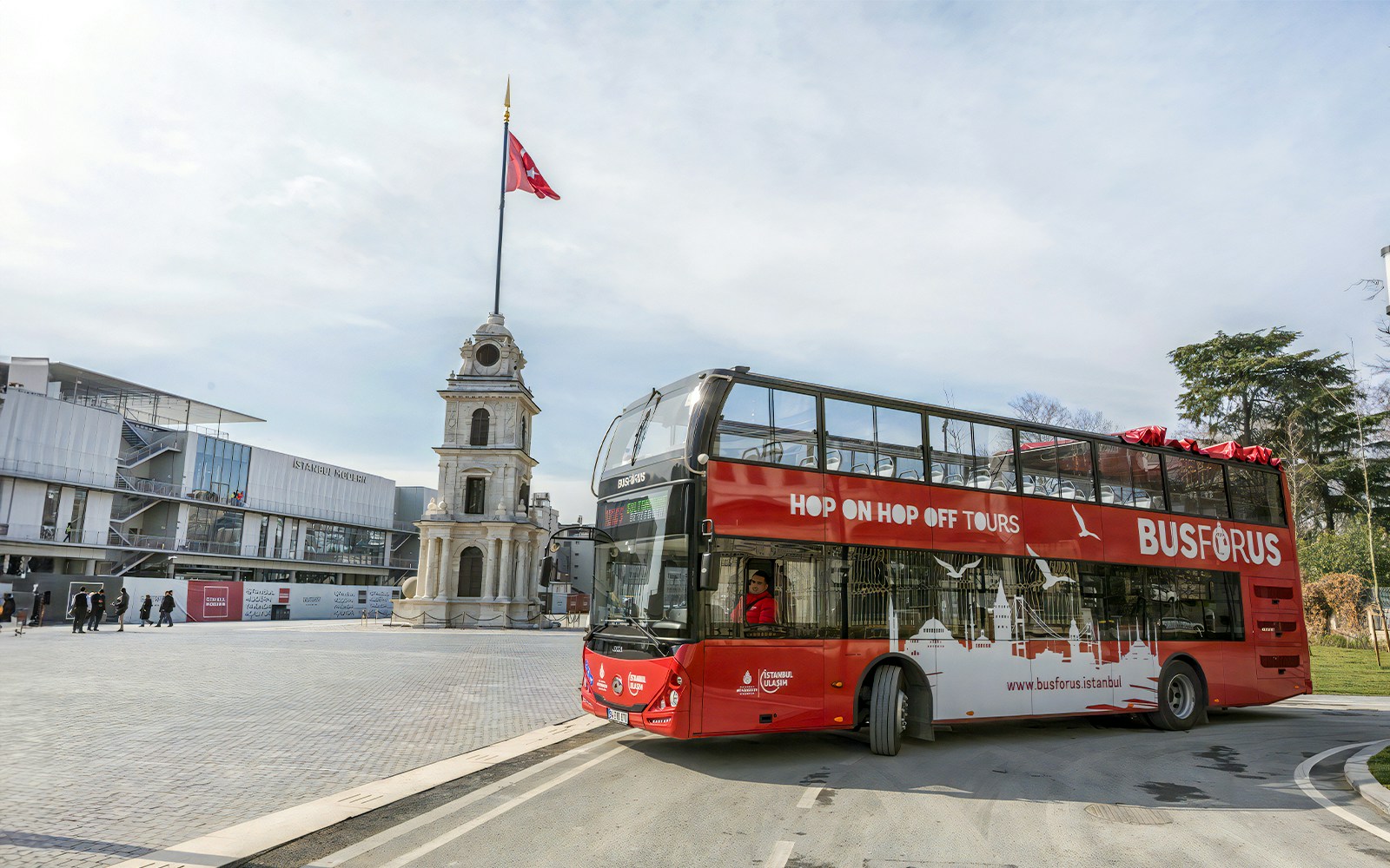 Un autobus Hop-on Hop-off di Istanbul