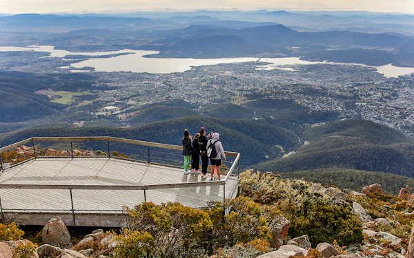 Full-Day Guided Tour of Mt Wellington with Tickets to MONA