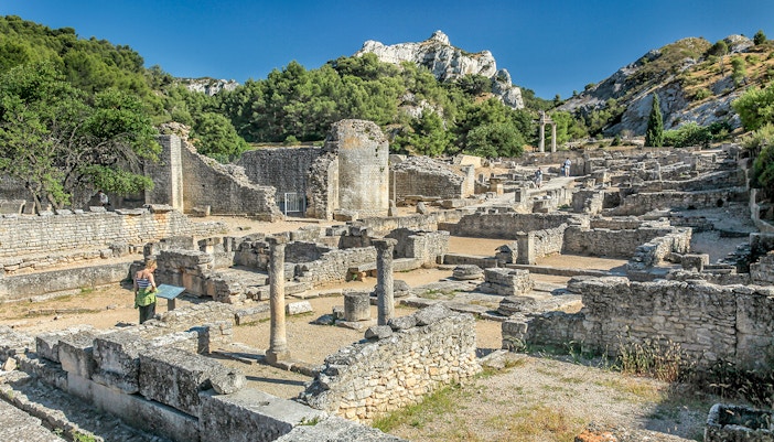 Glanum Archaeological Site - theatre site