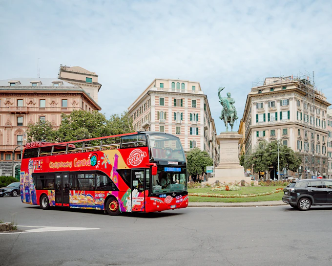 City Sightseeing: Genoa Hop-on Hop-off Bus Tour