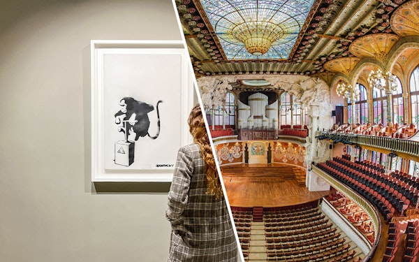 Combo: Moco Museum Barcelona + Palau de la Música Catalana Entry Tickets