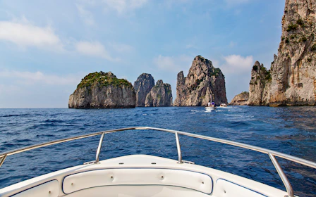 From Naples: Capri and Blue Grotto Boat Tour