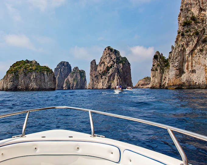 From Naples: Capri and Blue Grotto Boat Tour