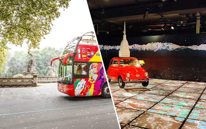 Turin Hop-on Hop-off Bus Tour with National Automobile Museum