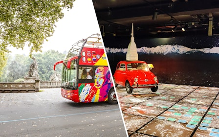 Combo: Turin Hop-on Hop-off Bus Tour + National Automobile Museum Tickets
