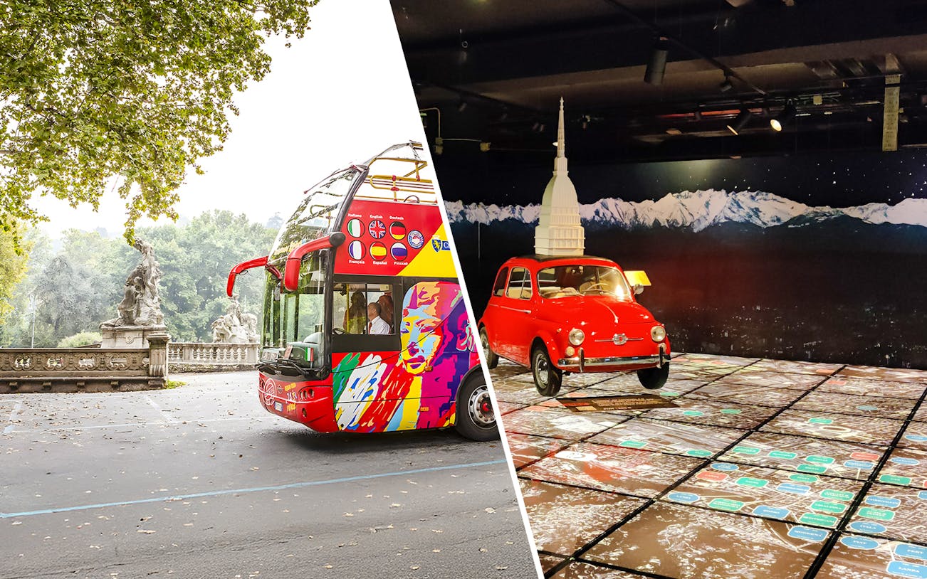 Turin Hop-on Hop-off Bus Tour with National Automobile Museum