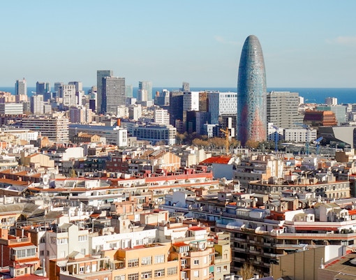 Vista de la Sagrada Familia
