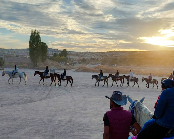 Cappadocia Sunset Horseback Riding Tour with Hotel Transfers