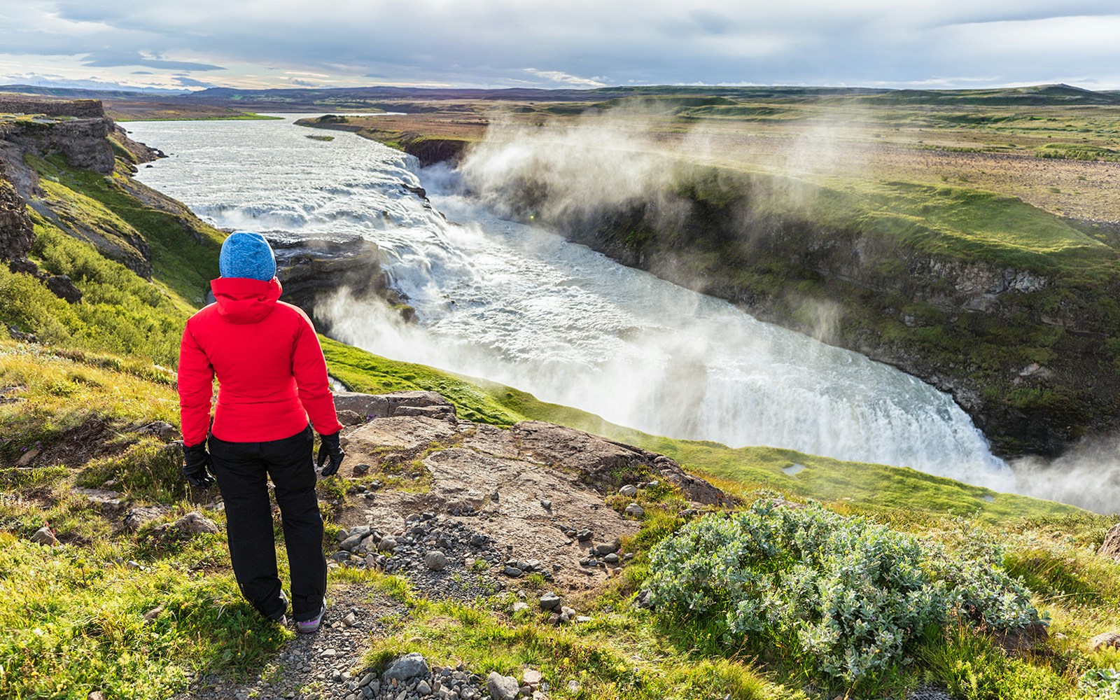 Why visit Gullfoss Waterfall along the Golden Circle route?