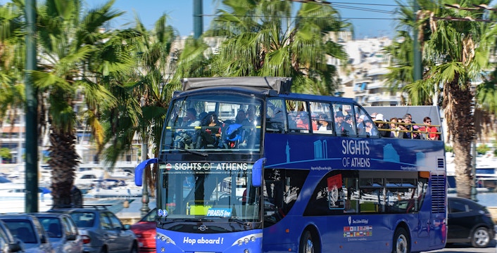 Sights of Athens Hop-On Hop-Off Tickets