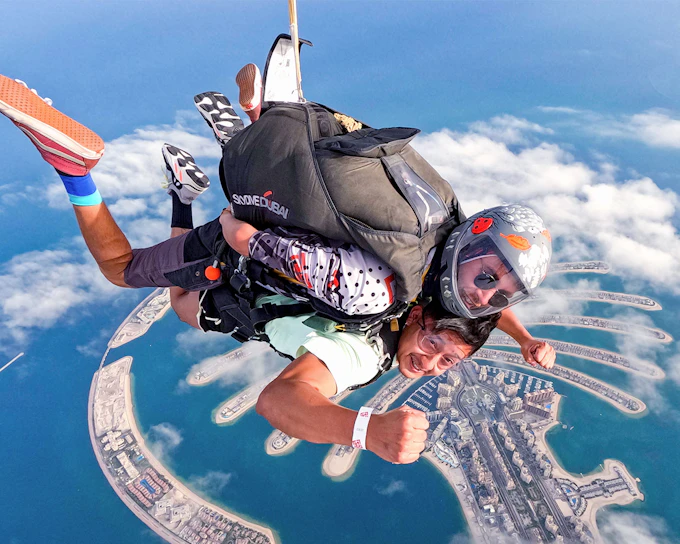 Skydive Dubai at The Palm with Photos & Video