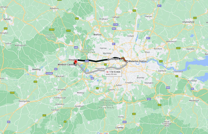 Waterloo England Map Getting to Windsor Castle | In-Depth Guide