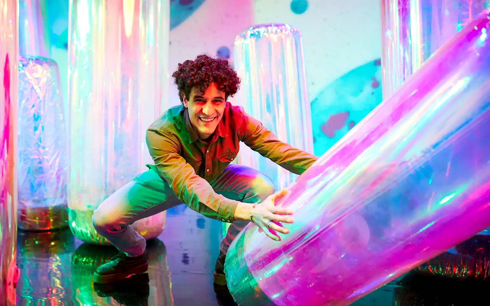 Bubble effect in Bubble planet