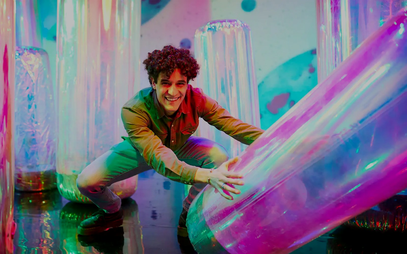 Bubble effect in Bubble planet