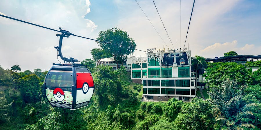 Singapore in June - cable car