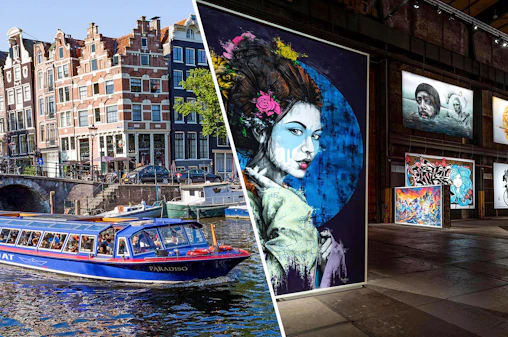 Kombination: Biljetter till STRAAT Museum + 1-timmes Amsterdam Canal Cruise
