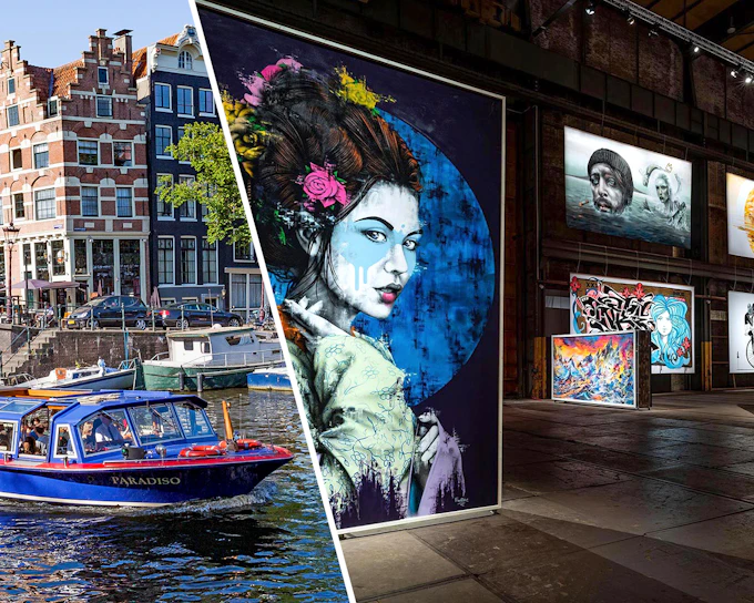 Combo: STRAAT Museum Tickets + 1-Hour Amsterdam Canal Cruise