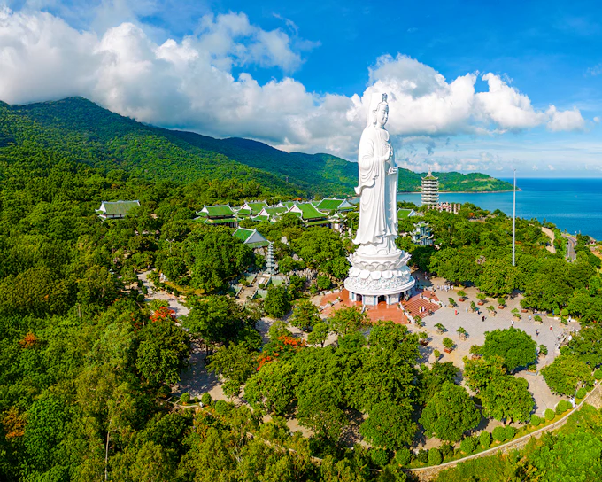Marble Mountains, Lady Buddha, & Hoi An City Tour with Transfers
