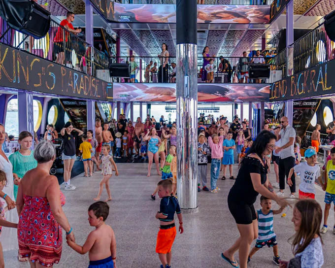 From Side: Big Kral Pirate Yacht Cruise with Lunch and Unlimited Drinks