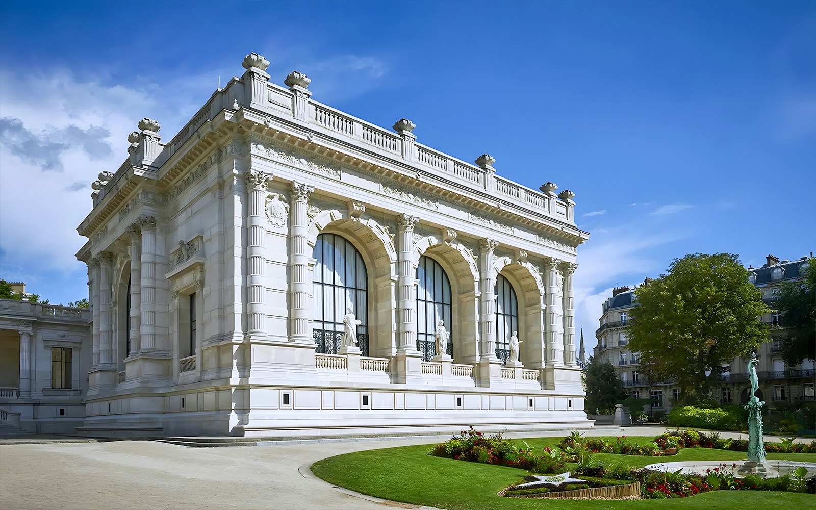 Step outside to the garden