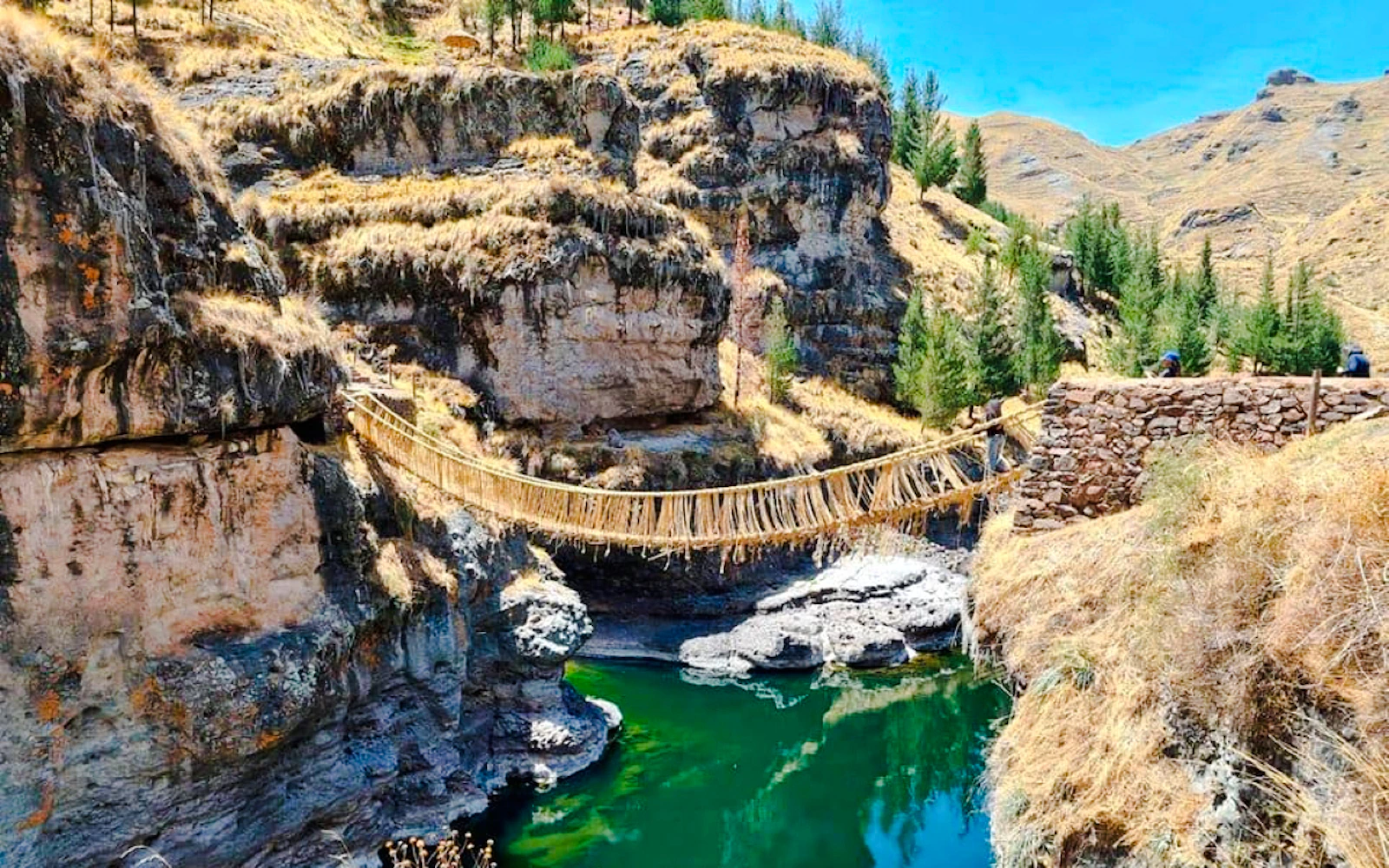From Cusco: Q’eswachaka Inca Bridge and 4 Lagoons Day Trip (Product 53621)