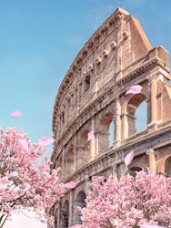 Best time to visit the Colosseum - spring
