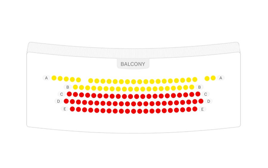 balcony seats in london theatre