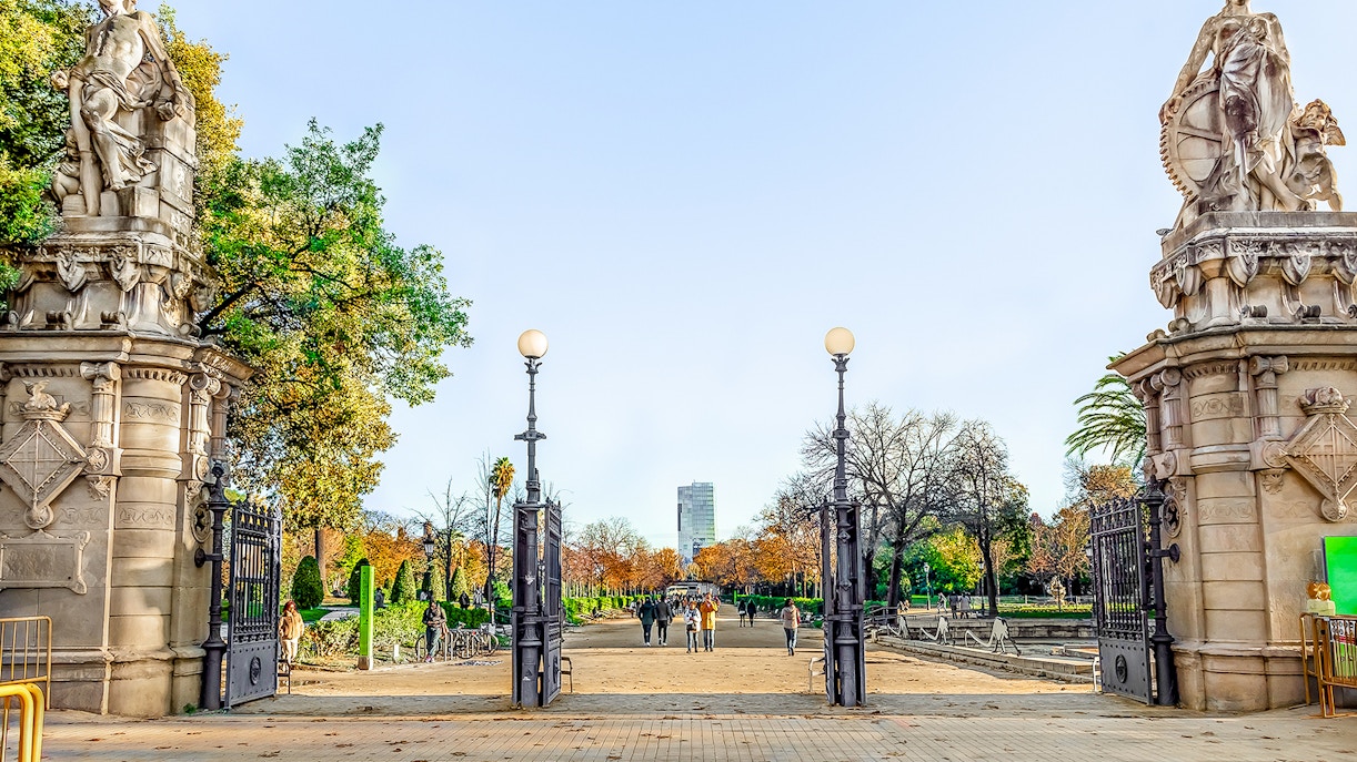 Ciutadella Park entrance