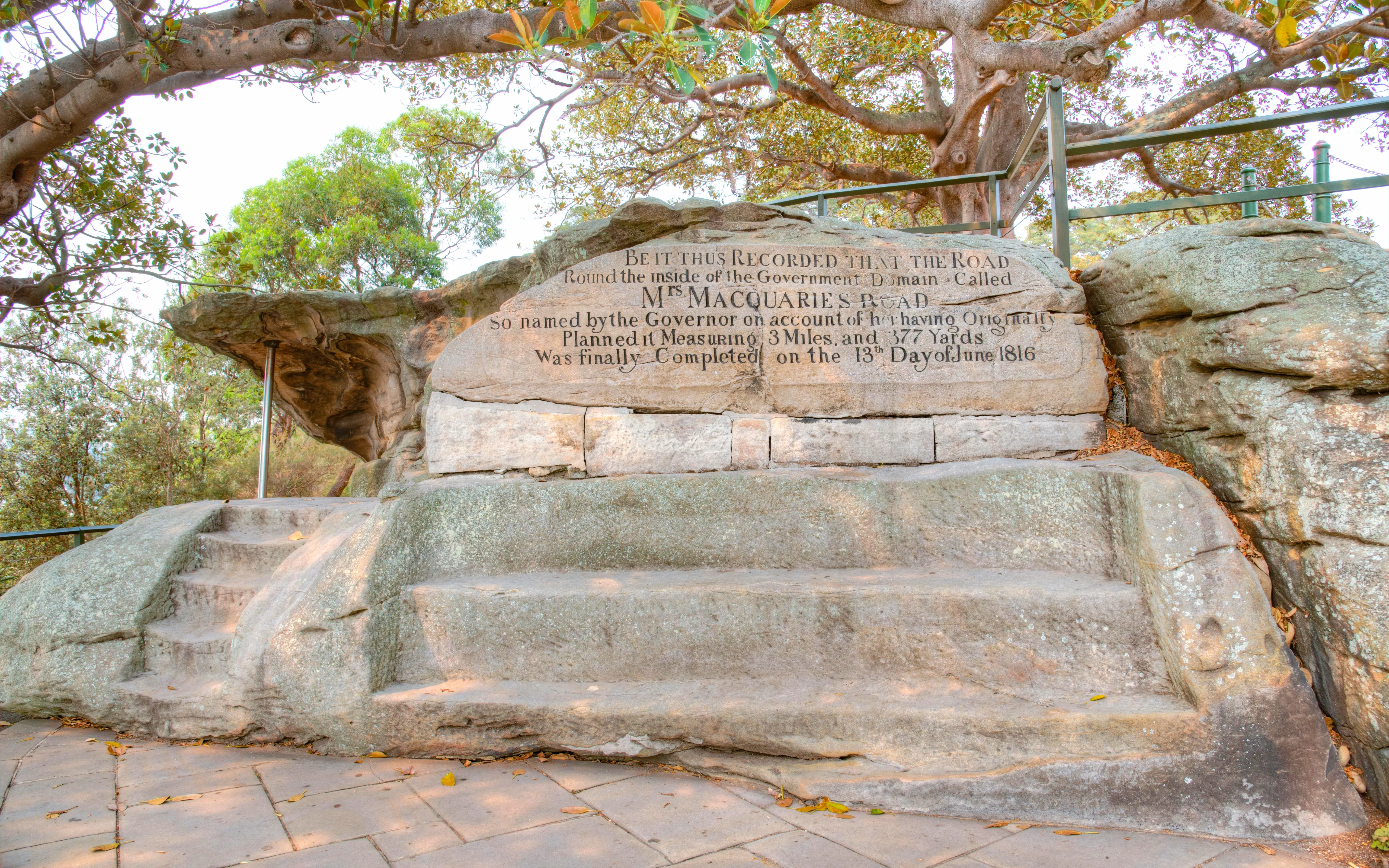Mrs Macquarie's Chair