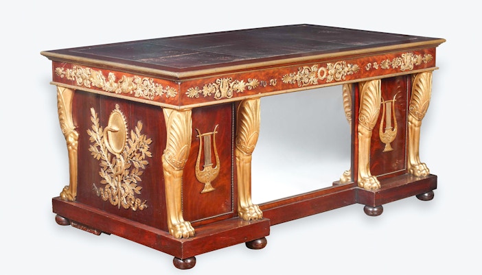 Collection d'antiquités à l'intérieur du palais de Liria