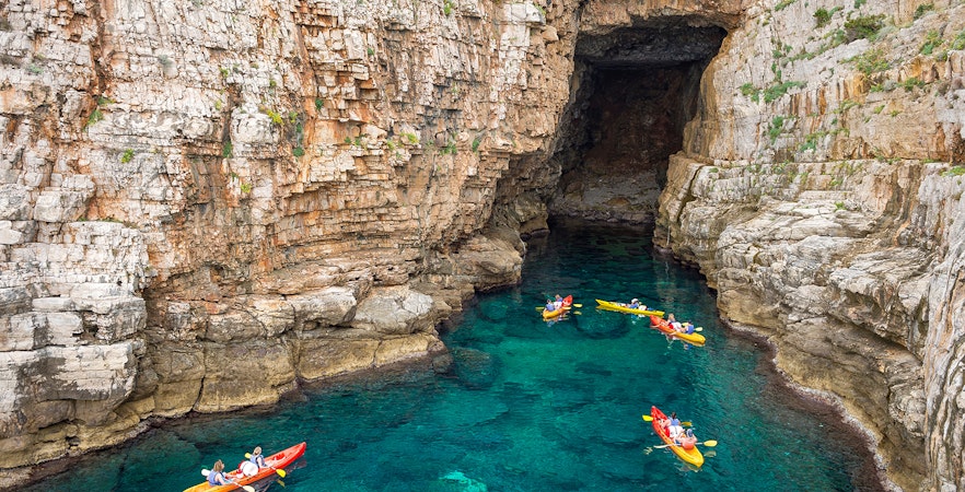 Kayaking Dubrovnik