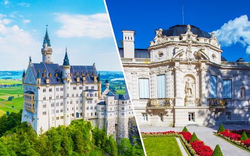 guided tour of neuschwanstein & linderhof castle grounds from munich-1