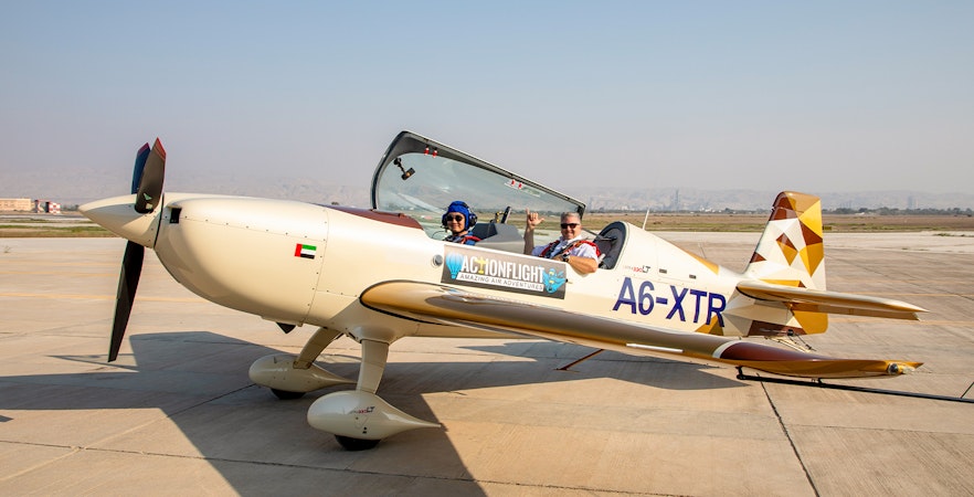 Experiência acrobática G-Force