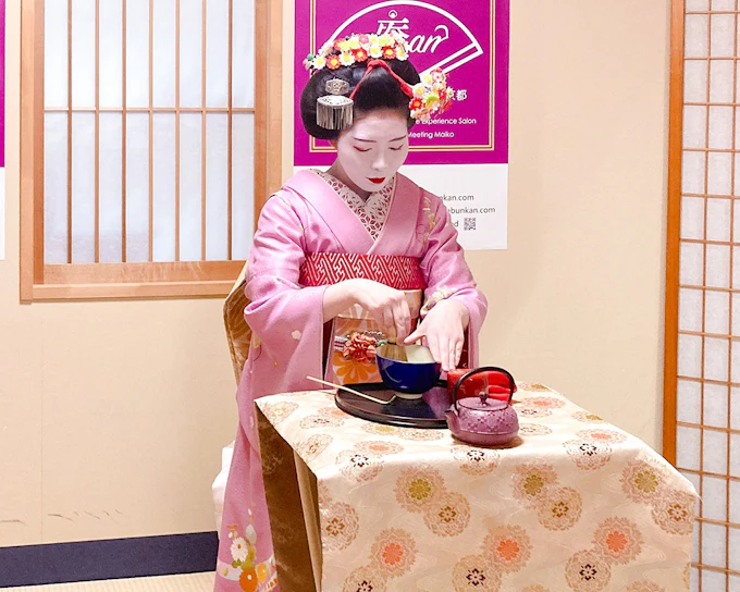 Kyoto: Hands-On Matcha Tea Ceremony with a Real Maiko