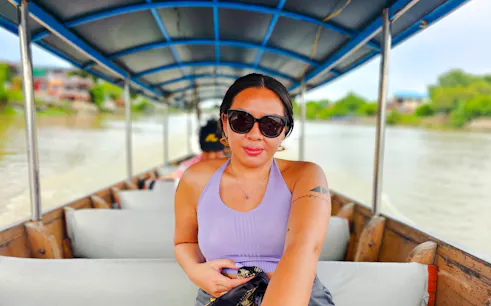 croisière privée en bateau « longtail » à ayutthaya avec vue sur les temples depuis le chao phraya-1