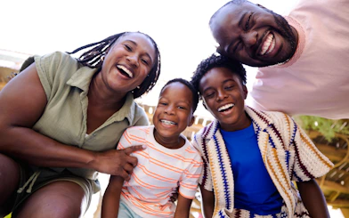 Family enjoying time together at Universal Kids Resort.