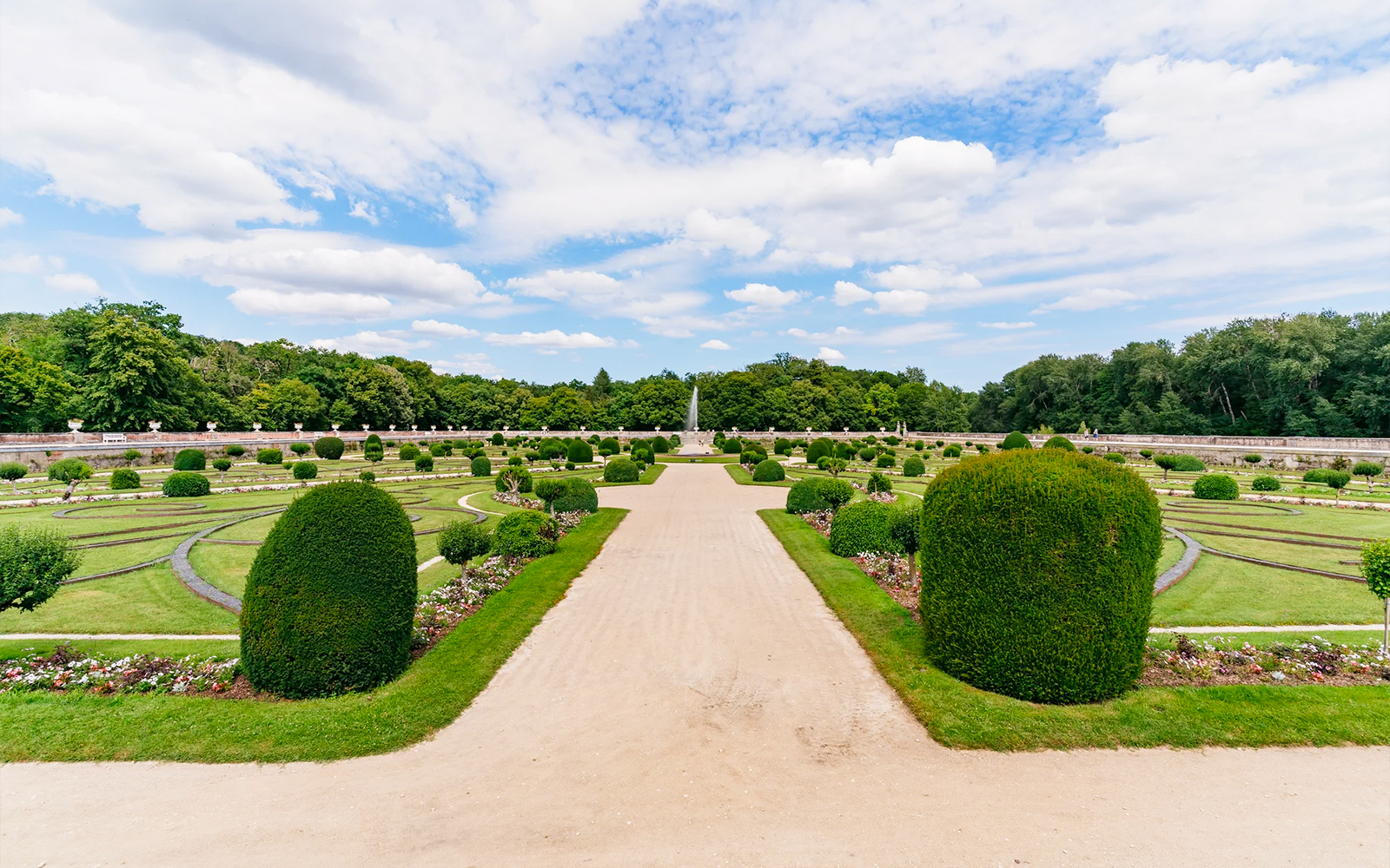 Château de Chenonceau - Garden of Diana de Poitiers