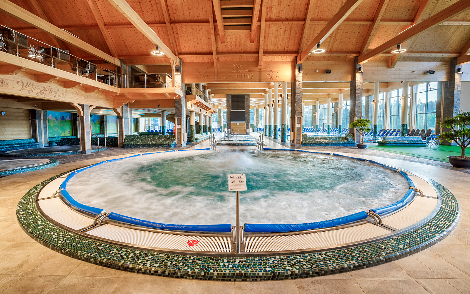 indoor pools at Chocholow Thermal Baths