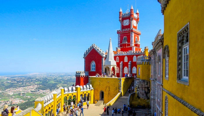 Queen’s terrace of Pena Palace