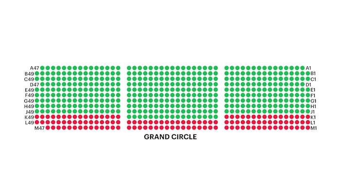 Lyceum Theatre Grand Circle