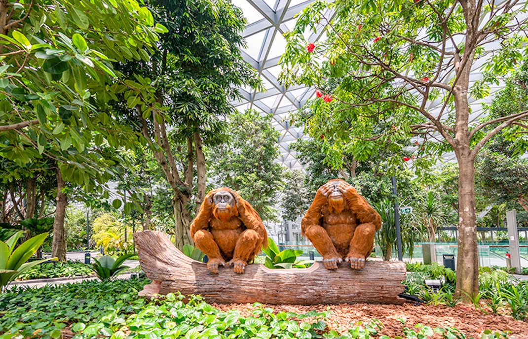 Jewel Changi Topiary Walk